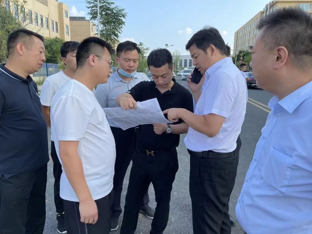 南浦集团总经理宋万军调研集团光山县天然气产业链项目现场并参加项目开工仪式