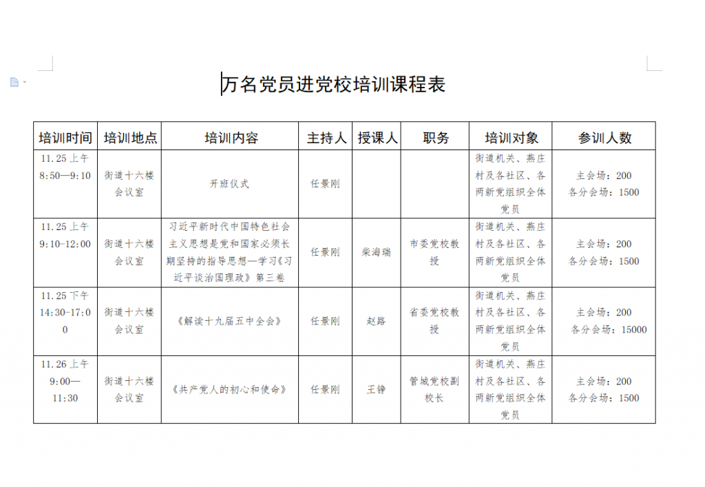 河南南浦集团党支部参加未来路街道“万名党员进党校充电计划”